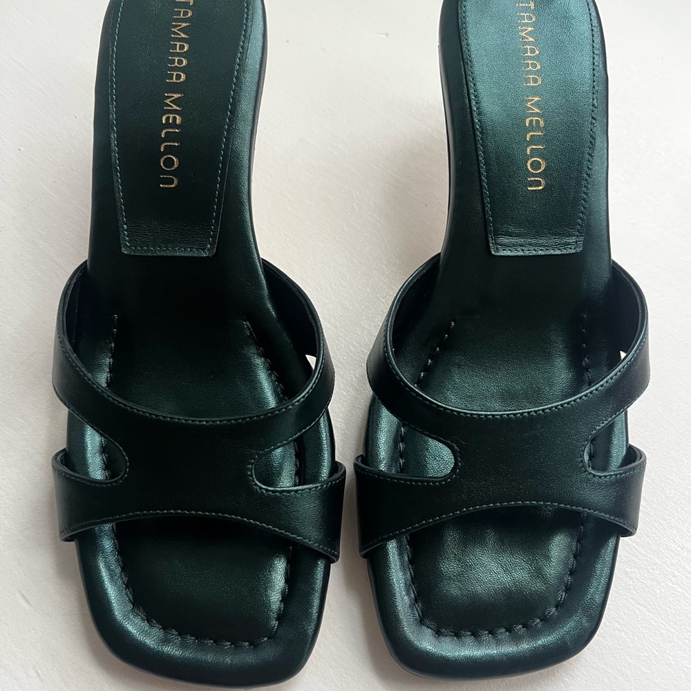 Tamara Mellon Blue Green Women's Heels